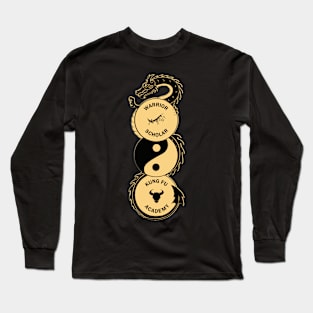 Warrior-Scholar Kung Fu Academy Long Sleeve T-Shirt